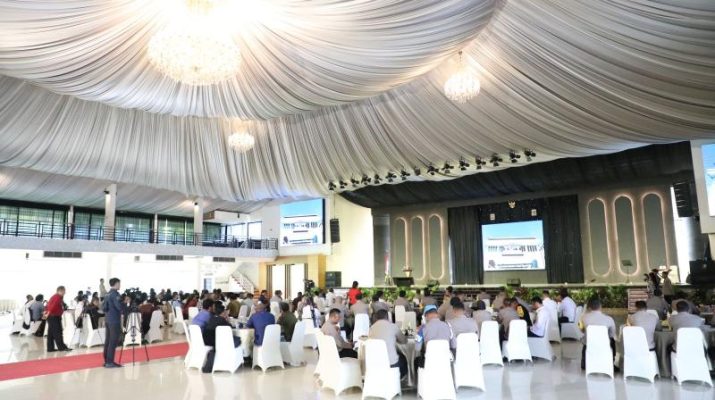 Kapolres Bangli Hadiri Konferensi Pers Akhir Tahun 2024