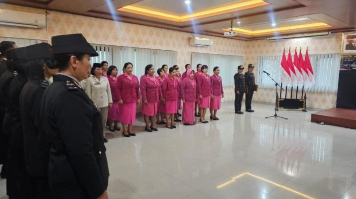 Kapolres Tabanan Pimpin Upacara Peringatan Hari Ibu Tahun 2024