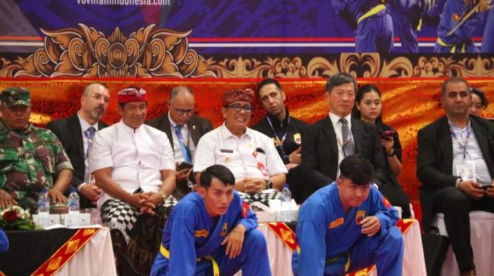 Bupati Sanjaya Resmikan Kejuaraan Vovinam Asia, Atlet Tabanan Raih Emas