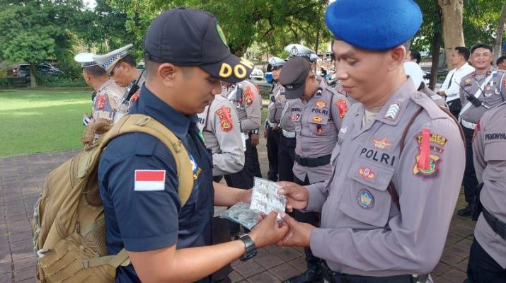 Polres Karangasem Prioritaskan Kesehatan Personil dalam Operasi Lilin Agung 2024