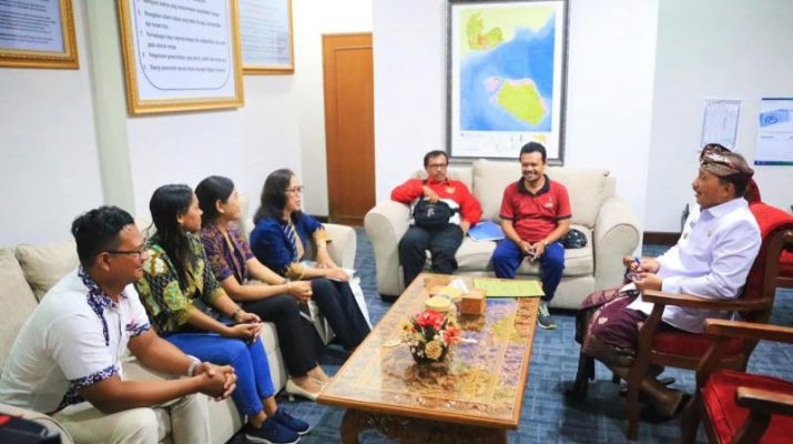 Bupati Klungkung Terima Audiensi Panitia Perayaan Natal Bersama