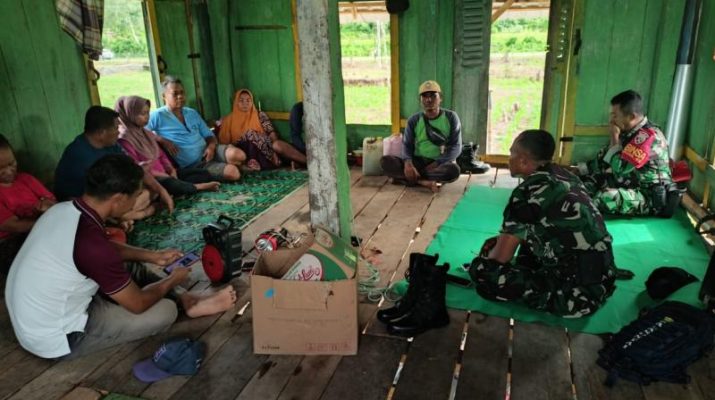 Babinsa Desa Konte Bantu Mediasi Masalah Antar Warga