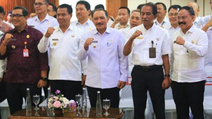 Bupati Klungkung Hadiri Penyerahan DIPA dan TKD 2025