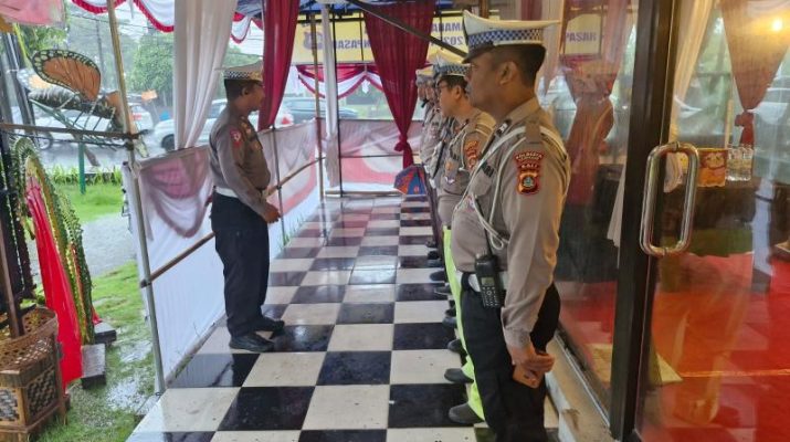 Apel Pagi Personil Pospam Waribang Kapospam Tekankan Kesiapan Personil