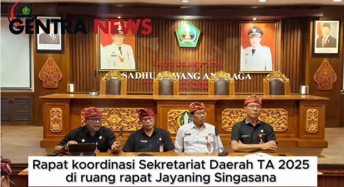 Rapat Koordinasi Sekretariat Daerah TA 2025
