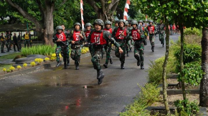 Danrem 162/WB Melepas Langsung Pemberangkatan Lomba