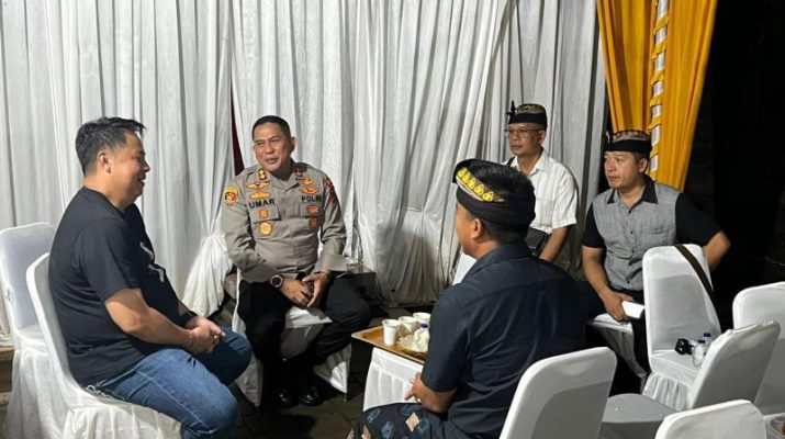 Kapolres Gianyar Silahturahmi Ke Rumah Duka Alm. Irjen Pol