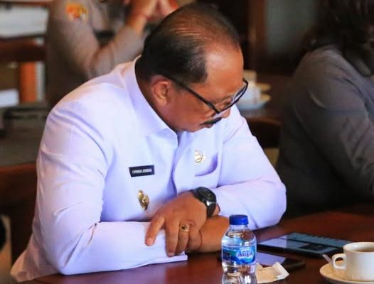 Pj. Bupati Klungkung Ikuti Rapat Penataan Non-ASN Secara Virtual