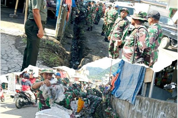 Pasar Mbongawani Bersih Lagi