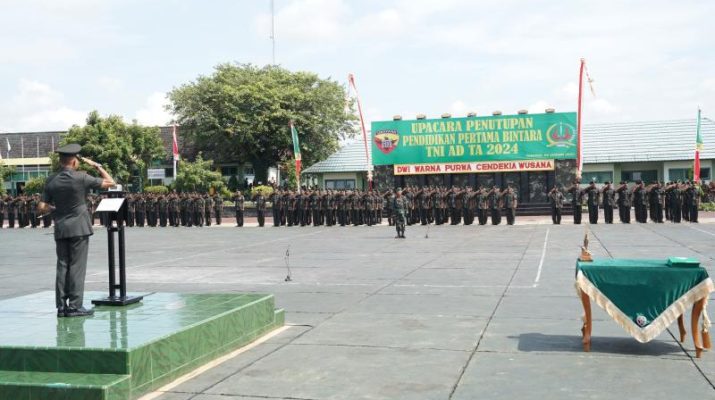 Pangdam Zamroni Resmi Tutup Dikmaba TNI AD TA 2024
