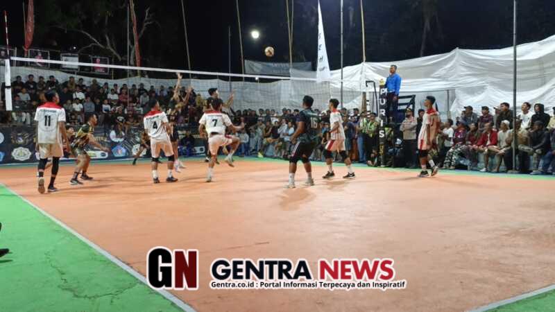 Aparat Gabungan di Nusa Penida Kawal Partai Semi Final PURIS CUP I